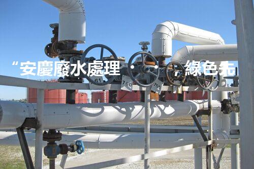 “安慶廢水處理，綠色先鋒，環(huán)保典范！”